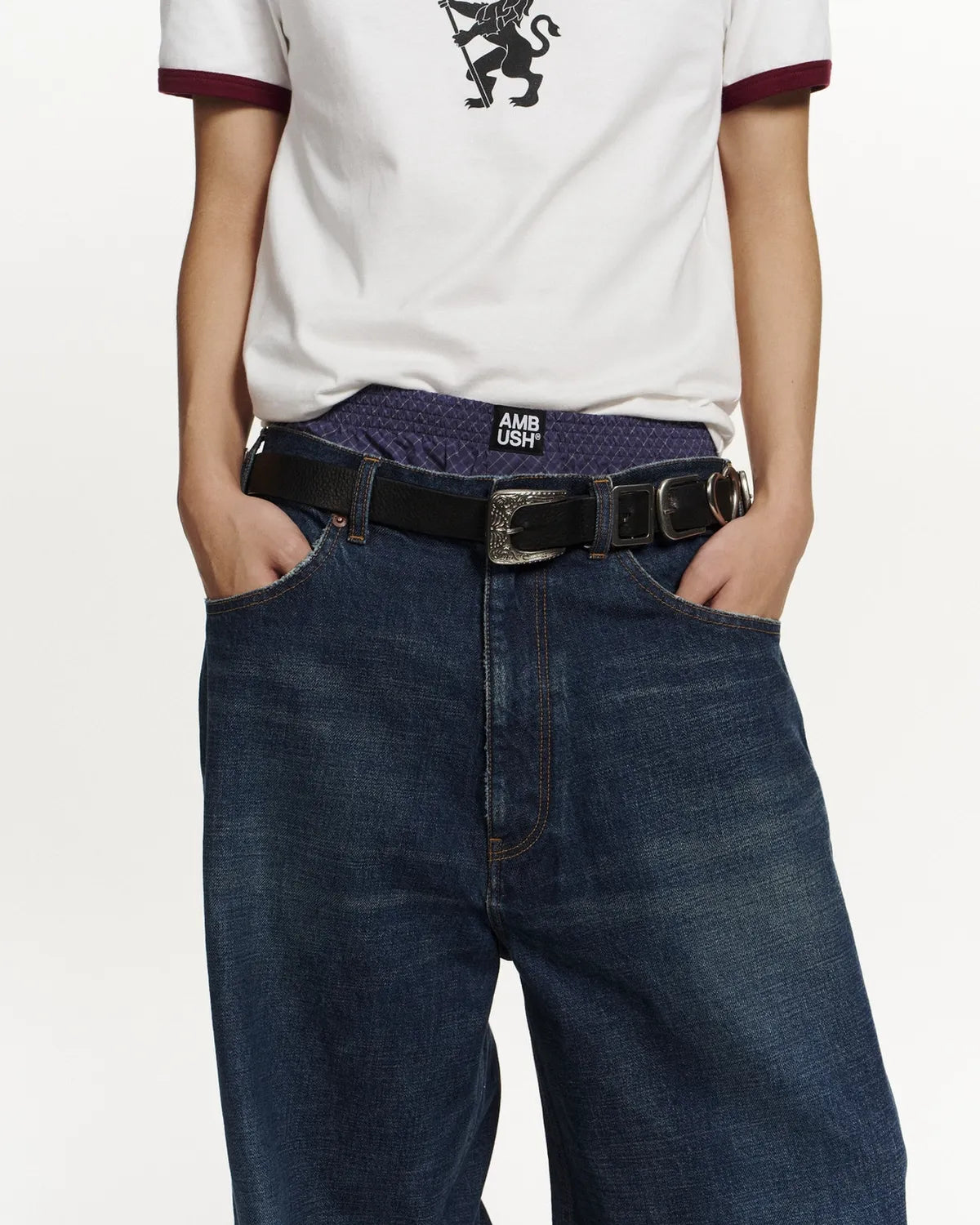 AMBUSH® / BAGGY DENIM PANTS (1211584726326)