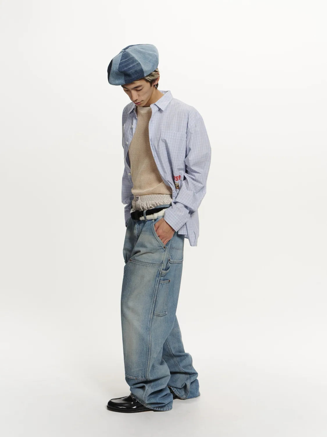 AMBUSH® / WASHED CARPENTER DENIM PANTS (1211585124329)
