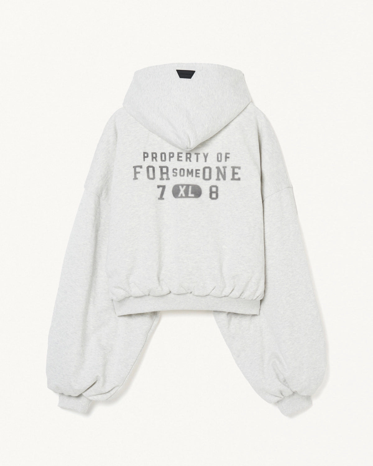 FORSOMEONE / SWEAT PUFFER HOODIE (78001151)