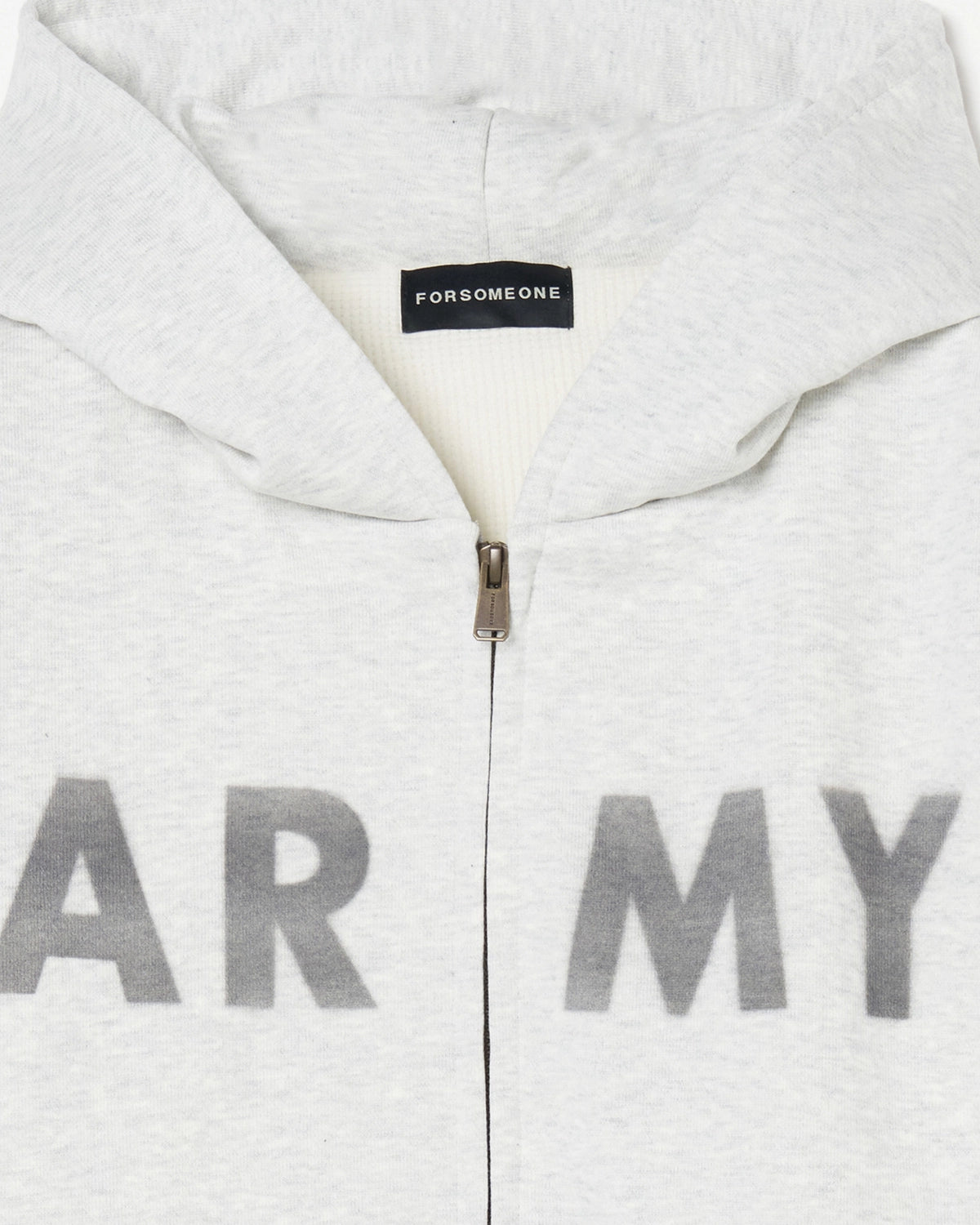 FORSOMEONE / SWEAT PUFFER HOODIE (78001151)